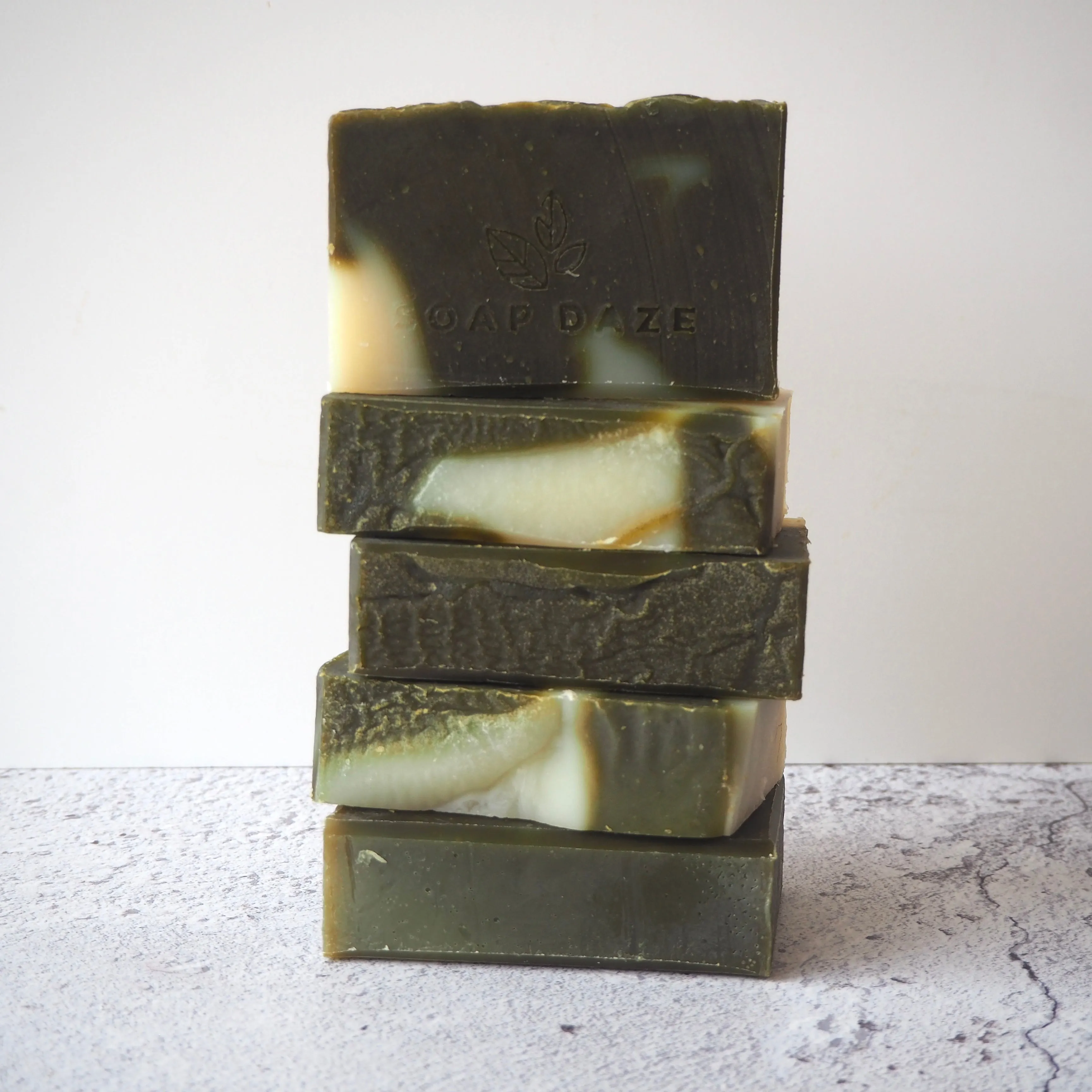 5 Tea Tree and Spirulina Soaps, multibuy
