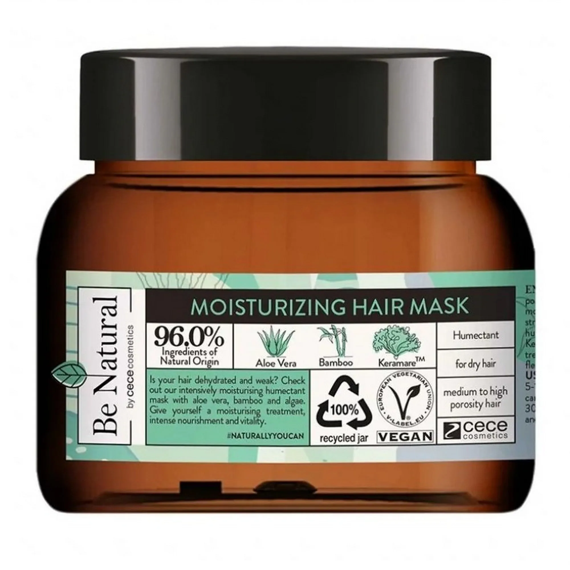 Be Natural Moisturizing Hair Mask 250ml