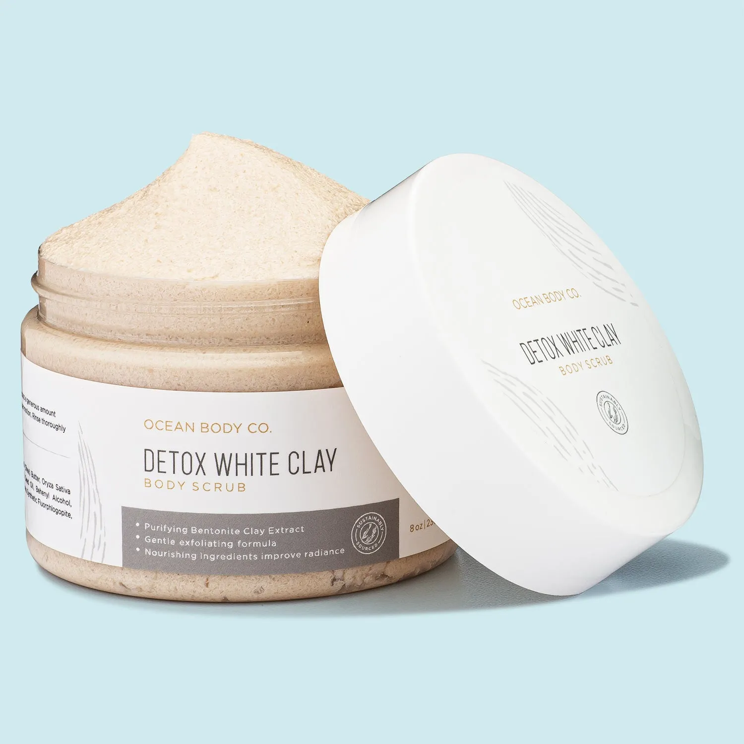 Detox White Clay Body Scrub