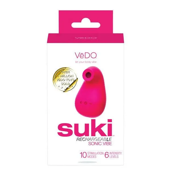 Suki Rechargeable Sonic Vibe - Foxy Pink