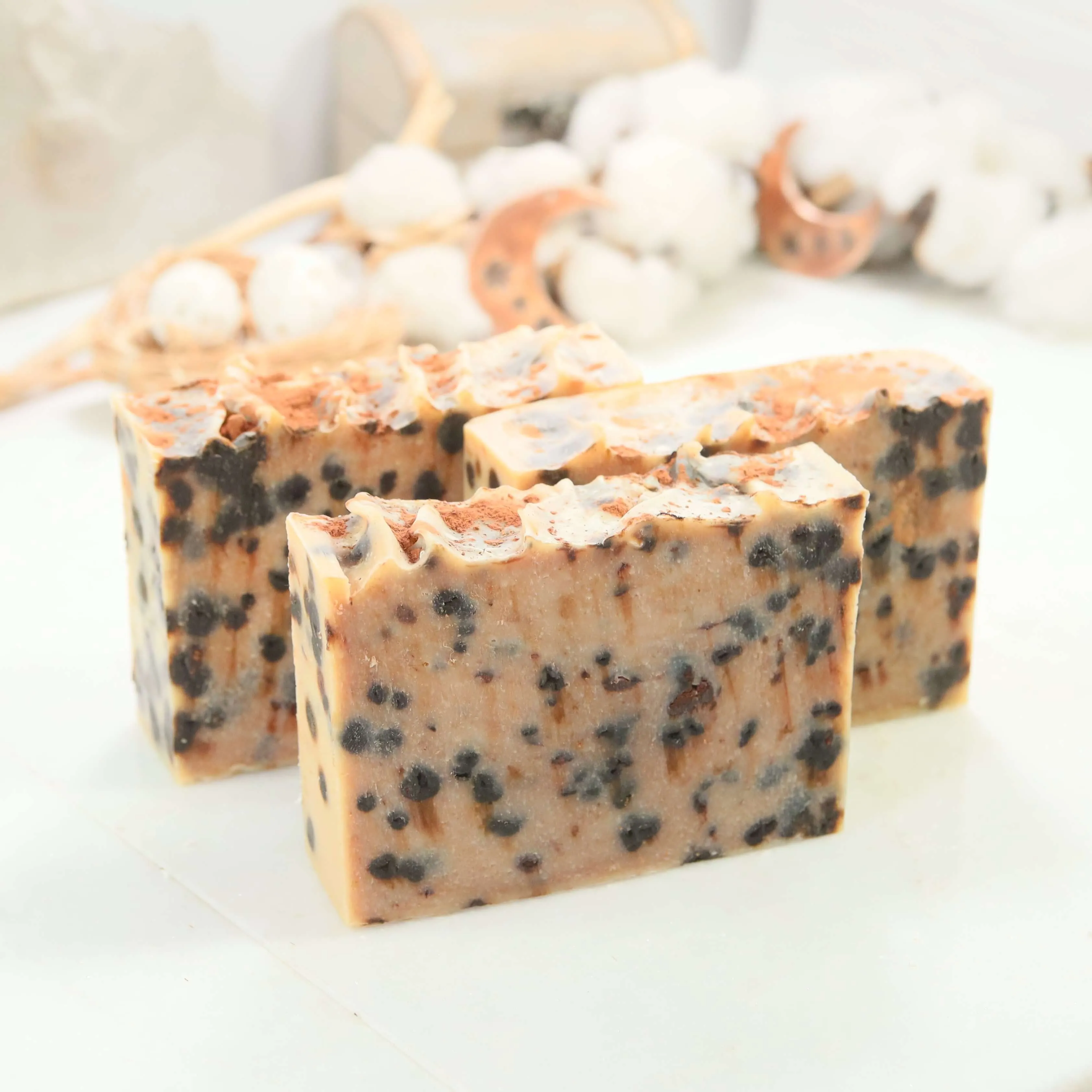 Tallow Soap Mocha Unscented, No Dye