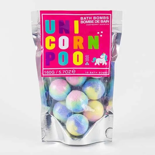 Unicorn Poo Bath Bombs